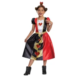 Disney Drottning Hjärter Dam Barn Maskeraddräkt