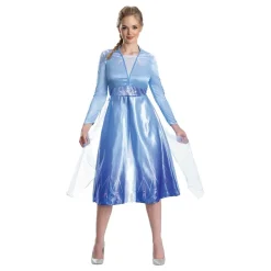 Disney Frost Elsa Klänning Maskeraddräkt
