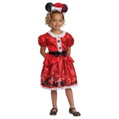 Disney Mimmi Pigg Julklänning Barn Maskeraddräkt