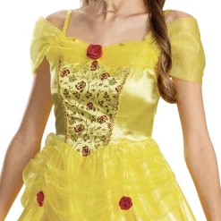 Disney Belle Klänning Maskeraddräkt