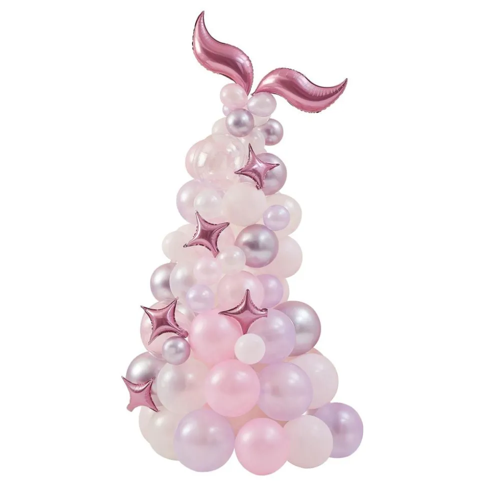 DIY Ballongfigur Sjöjungfru
