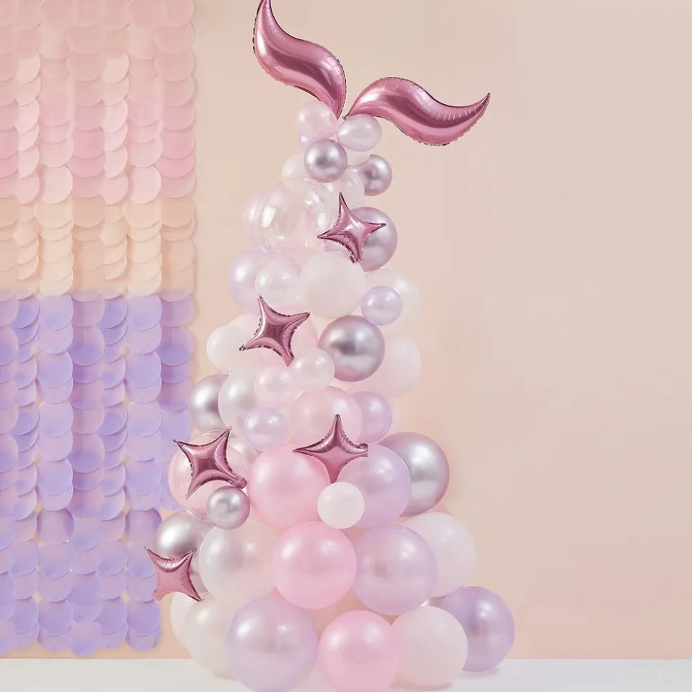 DIY Ballongfigur Sjöjungfru