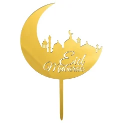 Eid Mubarak Cake Topper i Akrylplast