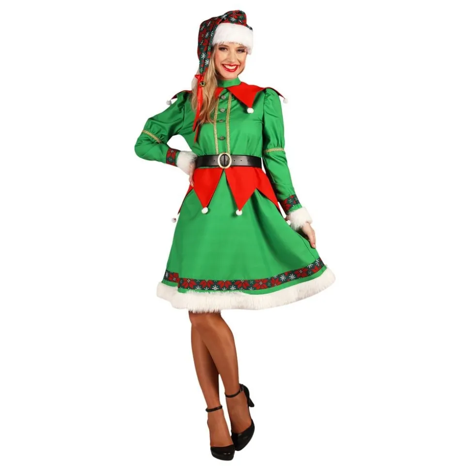 Elf Deluxe Dam Maskeraddräkt