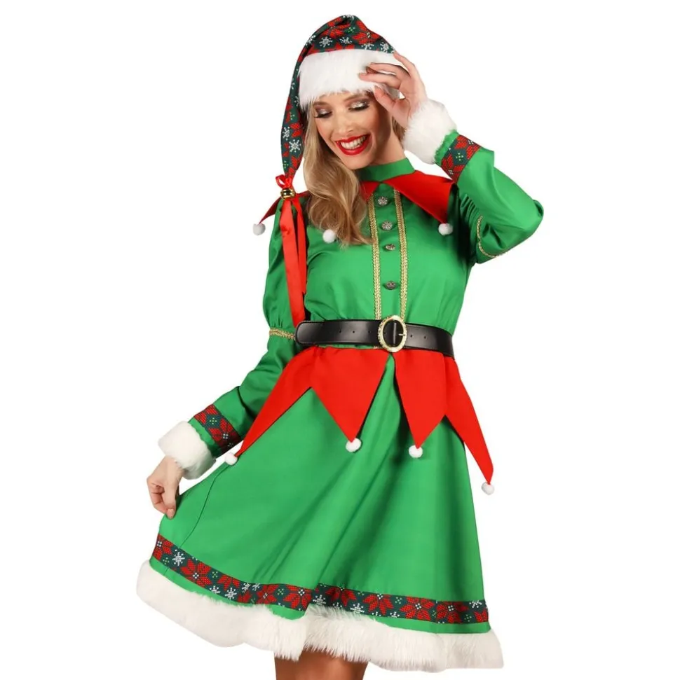 Elf Deluxe Dam Maskeraddräkt