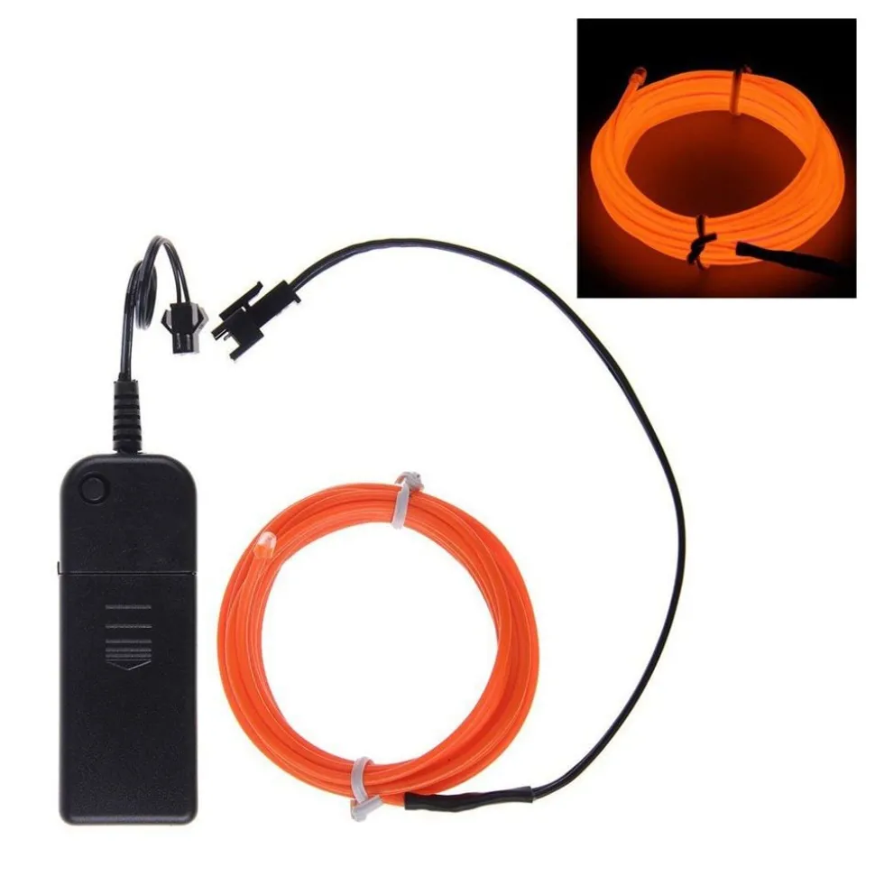 El Wire Batteridriven LED Slinga