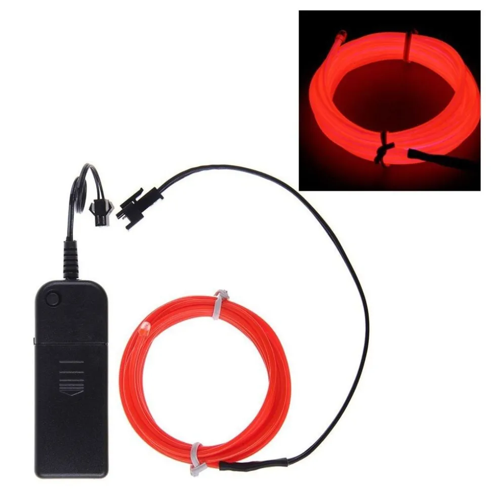 El Wire Batteridriven LED Slinga