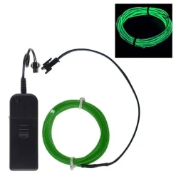 El Wire Batteridriven LED Slinga