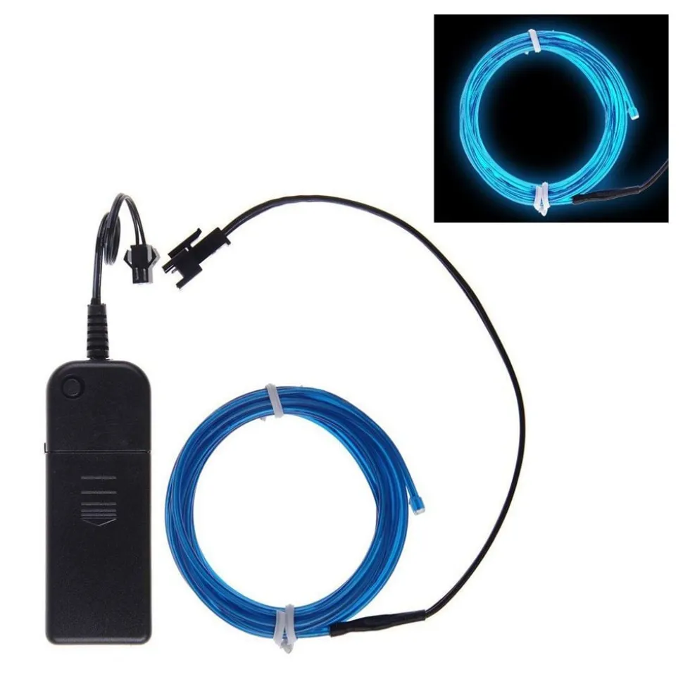 El Wire Batteridriven LED Slinga