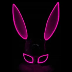 El Wire Kanin LED Mask