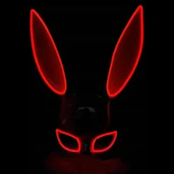 El Wire Kanin LED Mask