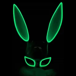 El Wire Kanin LED Mask