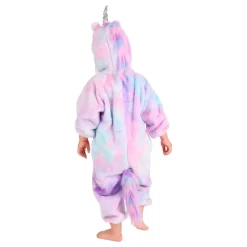 Enhörning Pastell Jumpsuit Barn Maskeraddräkt