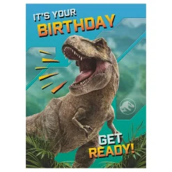 Födelsedagskort Jurassic World