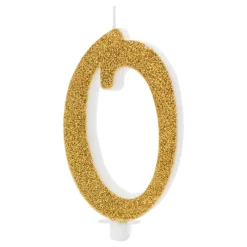 Födelsedagsljus Siffra Guld