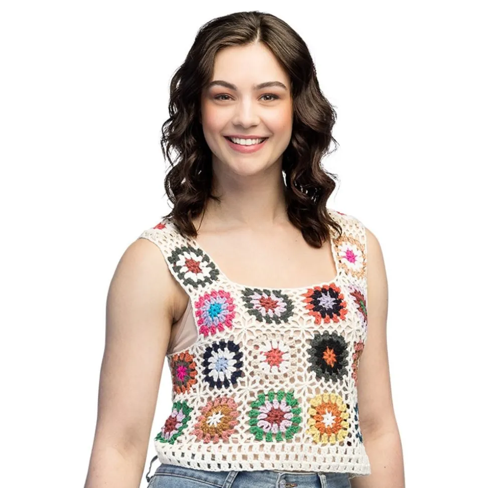 Festivaltopp Boho Floral