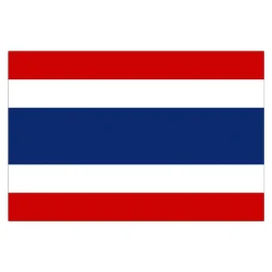 Flagga Thailand