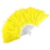 Fluffig Solfjäder Gul