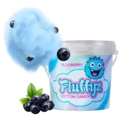 Fluffyz Sockervadd Blåbär
