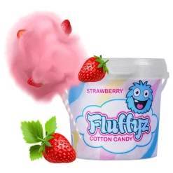 Fluffyz Sockervadd Jordgubbe