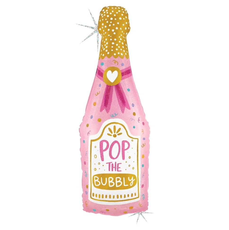 Folieballong Bubbly Champagneflaska