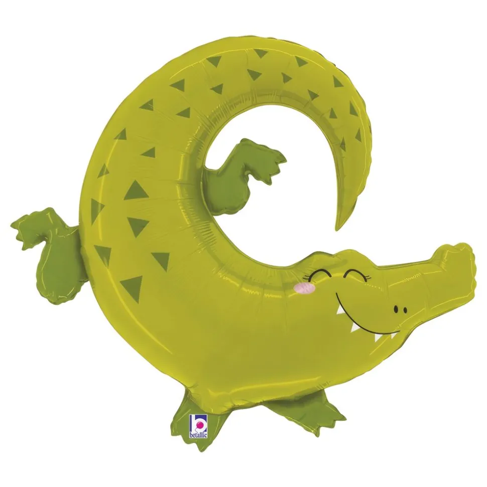 Folieballong Djungel Alligator