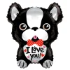 Folieballong Fransk Bulldog