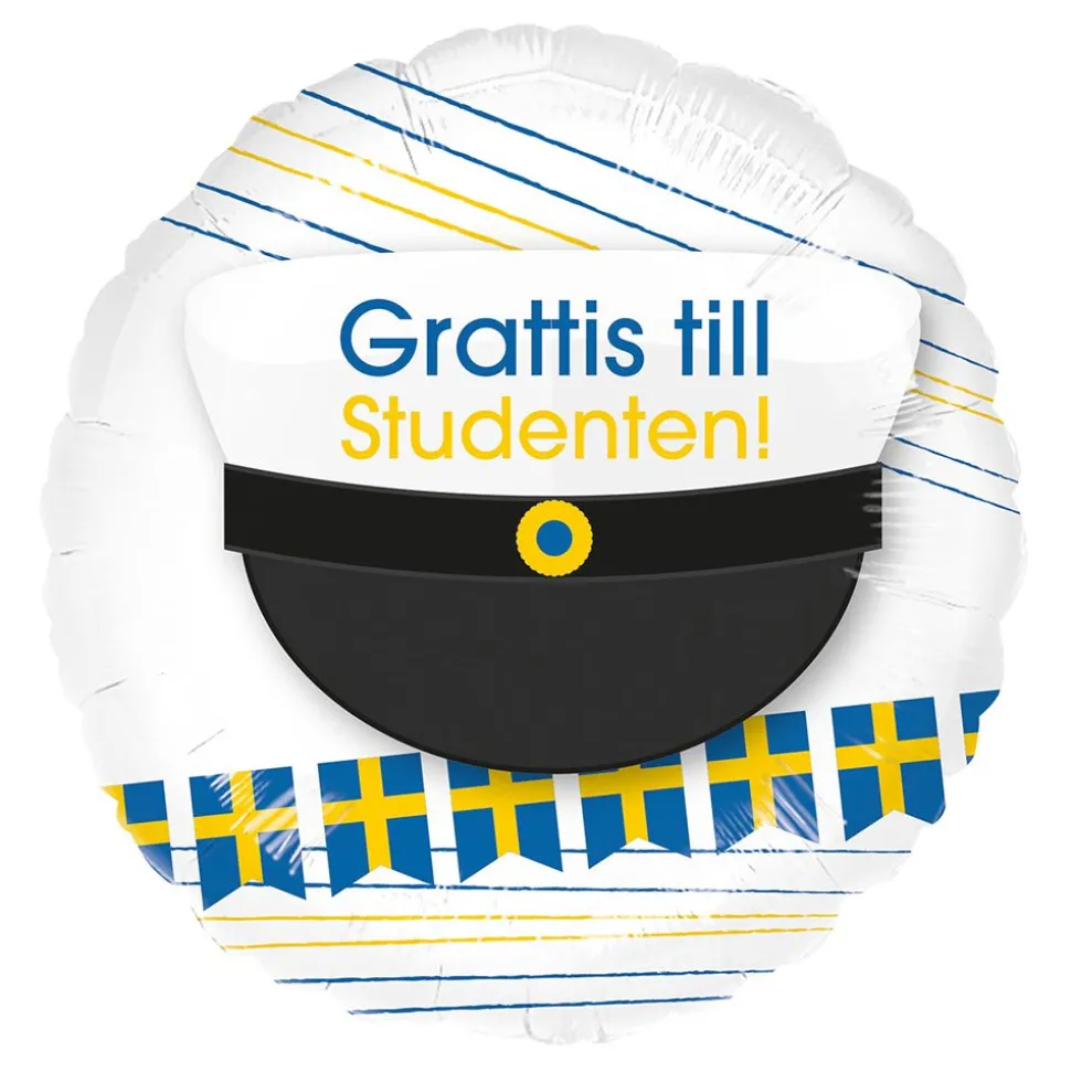 Folieballong Grattis till Studenten!