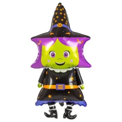 Folieballong Halloween Häxa Shape
