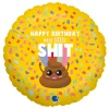 Folieballong Happy Birthday My Little Shit