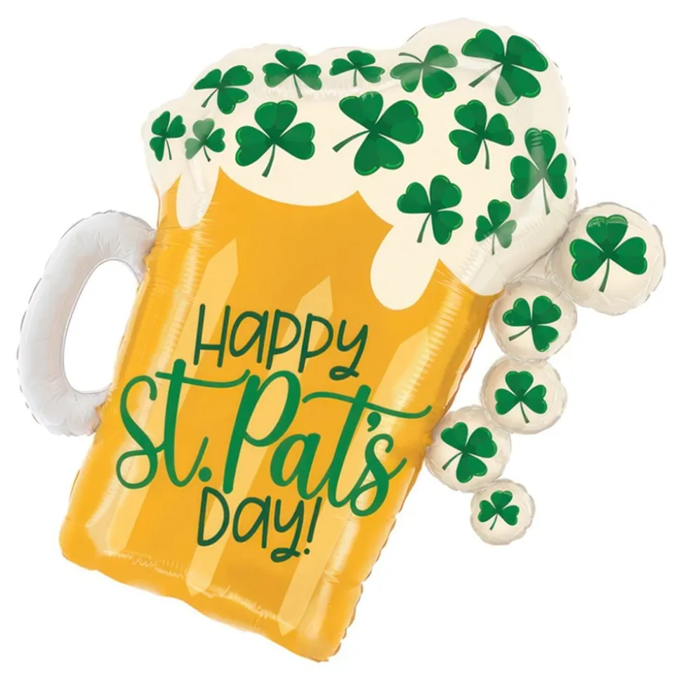 Folieballong Happy St. Pat's Day Öl