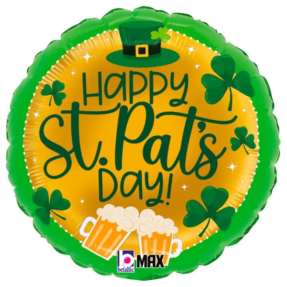 Folieballong Happy St. Pat's Day