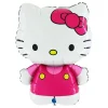 Folieballong Hello Kitty Fuxia