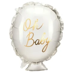 Folieballong Oh Baby Vit