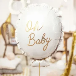 Folieballong Oh Baby Vit