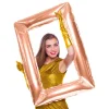 Folieballong Selfieram Roséguld
