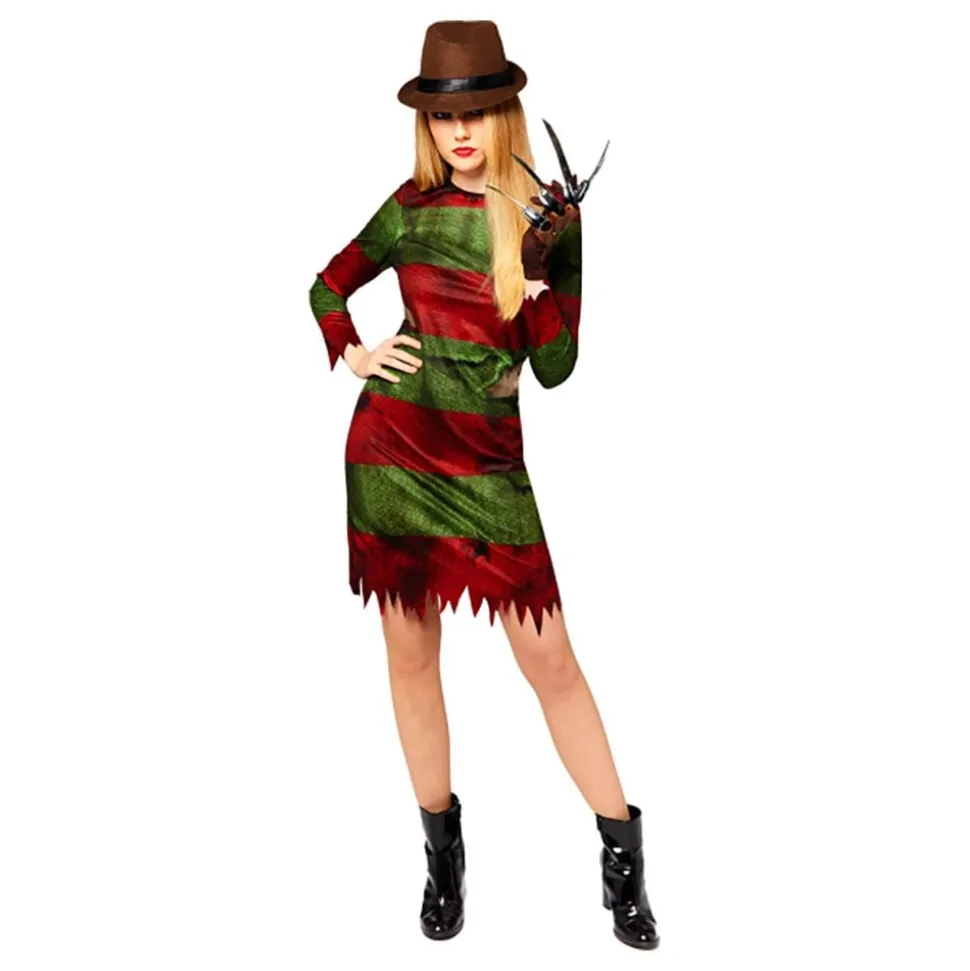 Freddy Krueger Dam Maskeraddräkt
