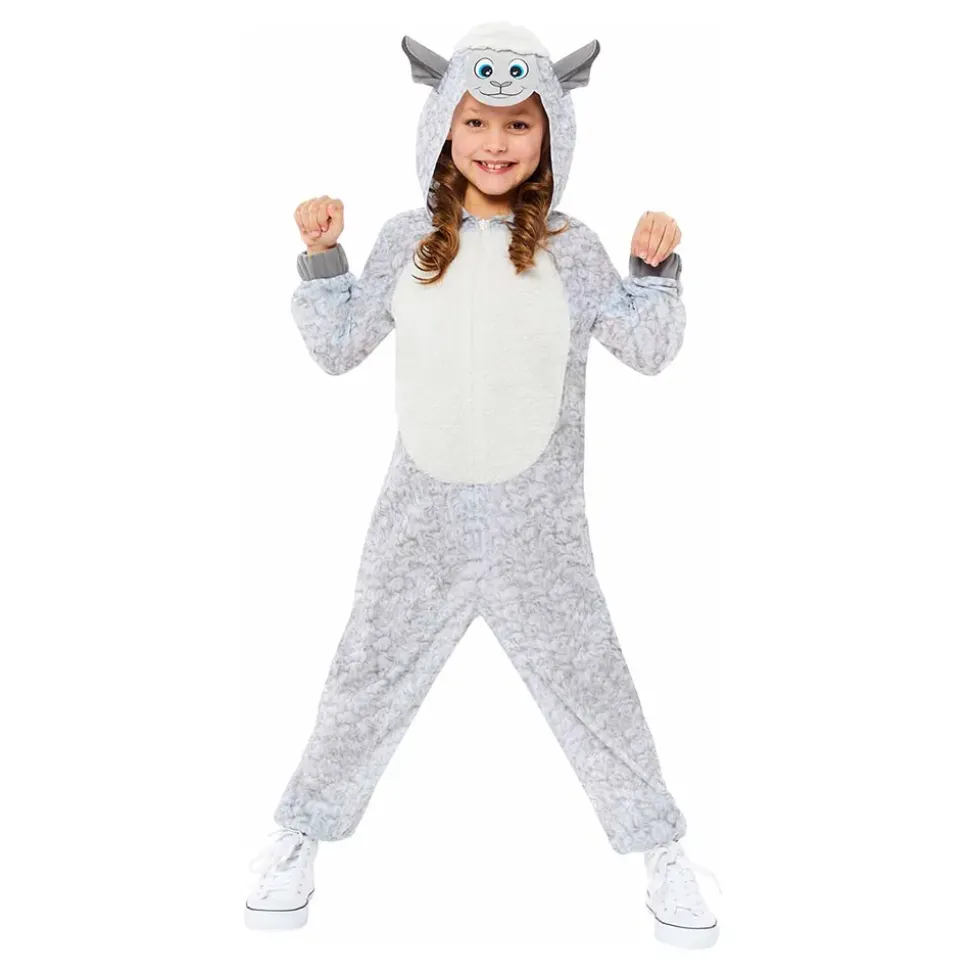 Får Jumpsuit Barn Maskeraddräkt