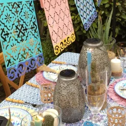 Girlang Blå Mosaik