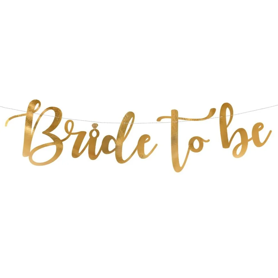 Girlang Bride to Be Guld