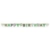 Girlang Happy Birthday Fotbollskalas