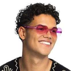 Glasögon Hjärtformade Rosa