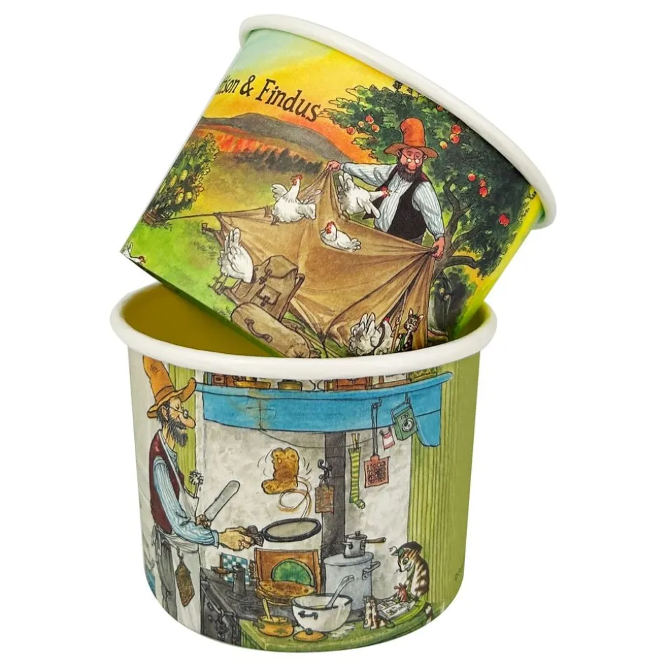 Glassbägare Pettson & Findus