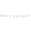 Glittergirlang Happy Birthday Silver