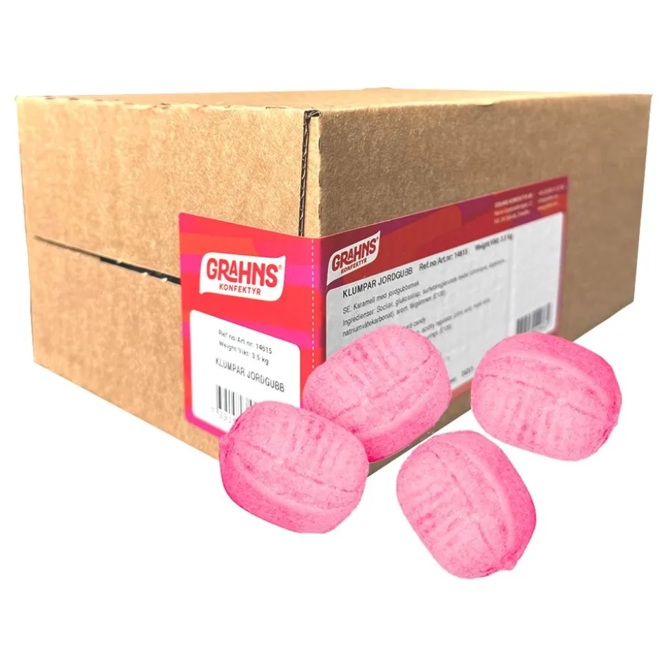 Grahns Klumpar Jordgubb Storpack
