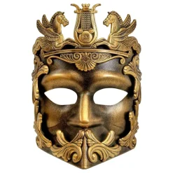 Grekisk Mask Guld