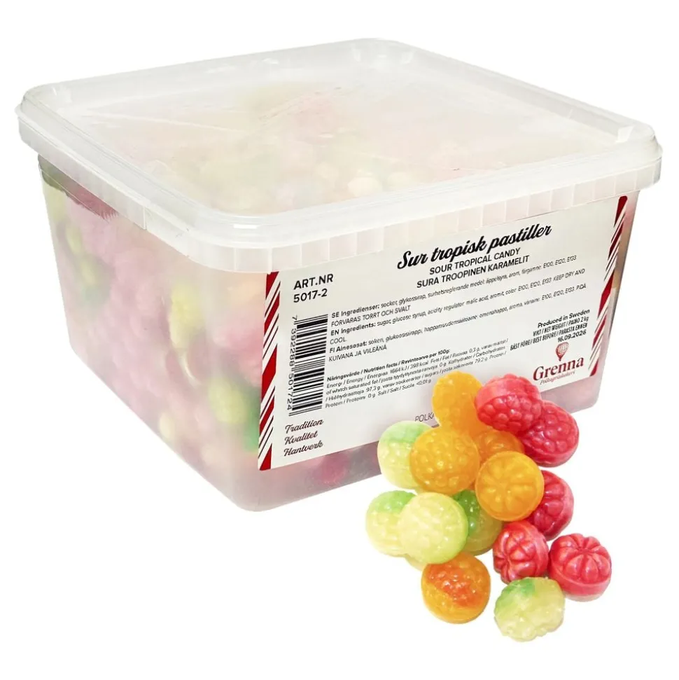 Grenna Sur Tropisk Blandning Storpack