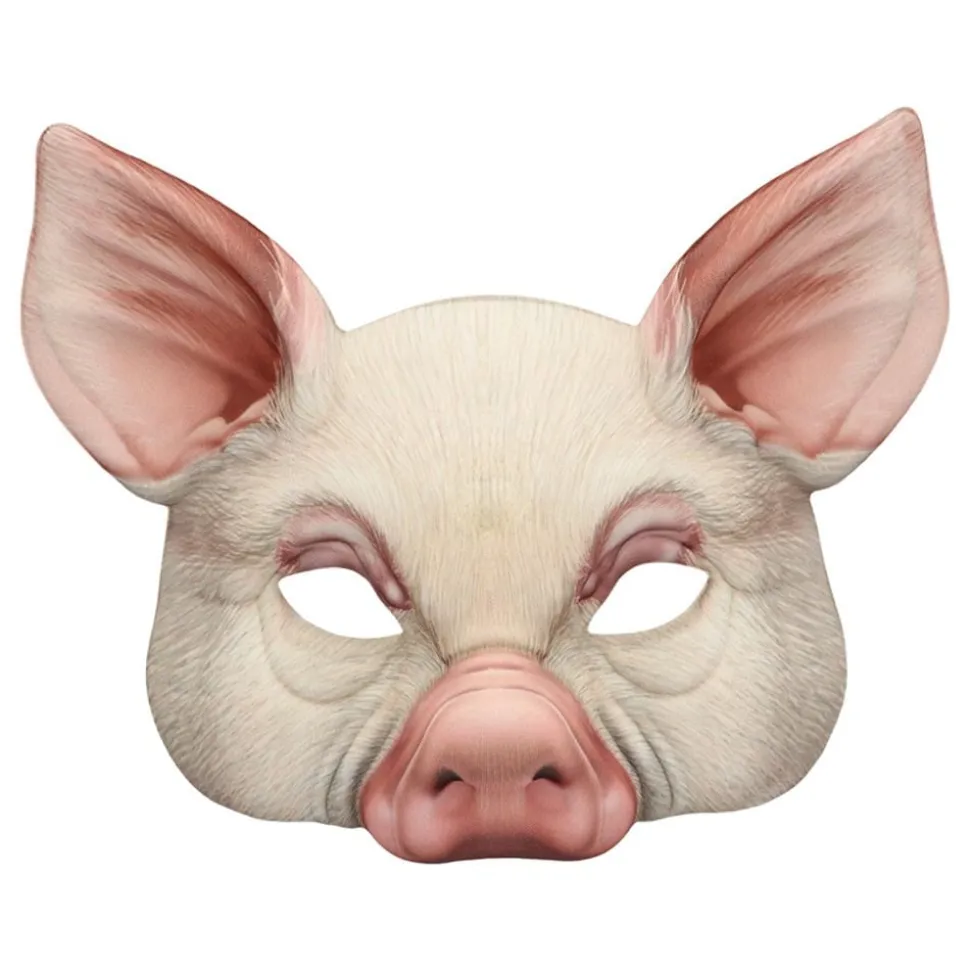 Gris Halvmask