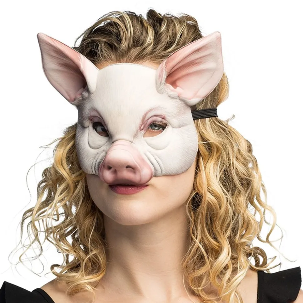Gris Halvmask