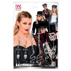 Halloween Örhängen Stora Set